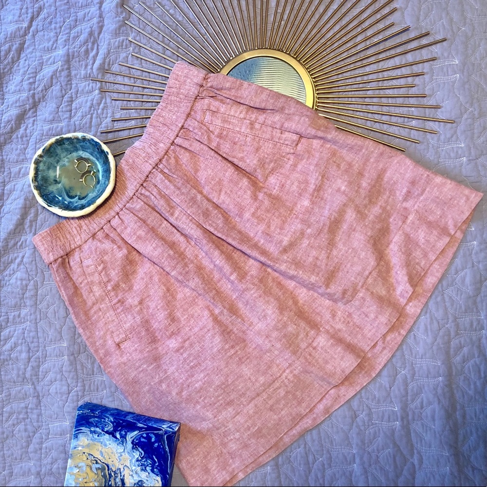 LOFT Linen/Cotton Skirt